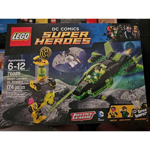 GREEN LANTERN vs SINESTRO Dc Super Heroes LEGO Set #76025 NEW Sealed RETIRED - Picture 16 of 16